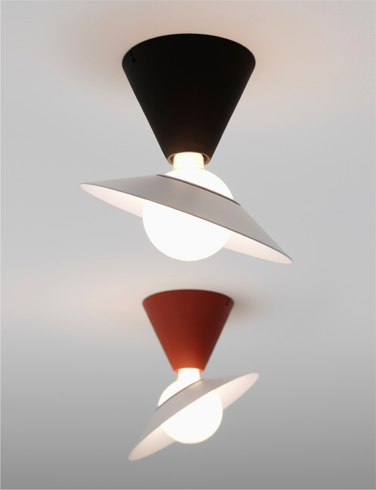 lampara techo foco stilnovo